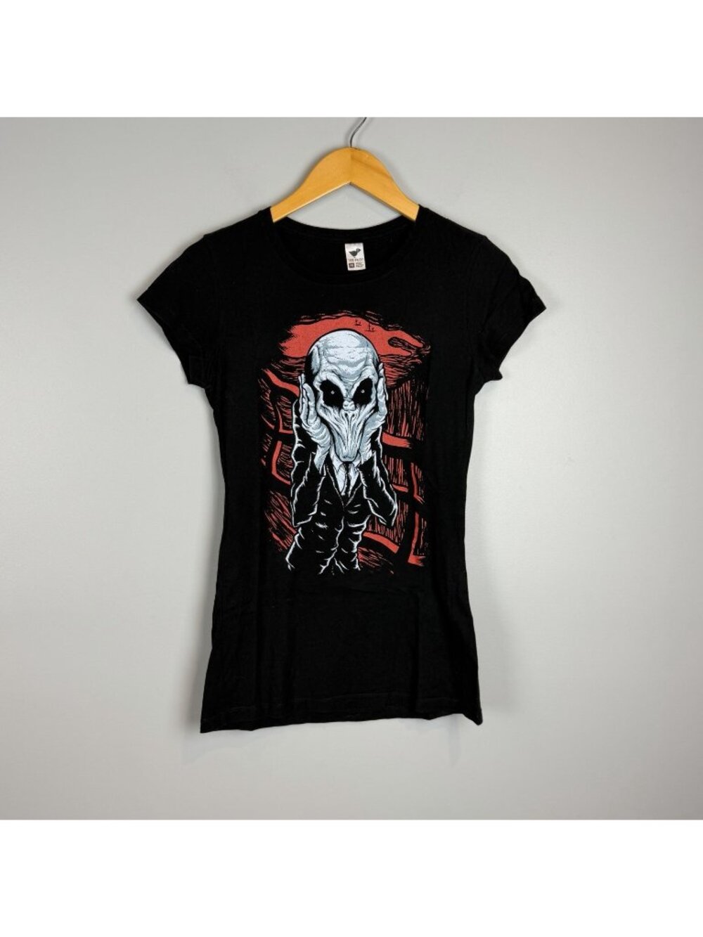 TeeFury Doctor Who A Scream of Silence Womens Medium T Shirt 2012 The Silence